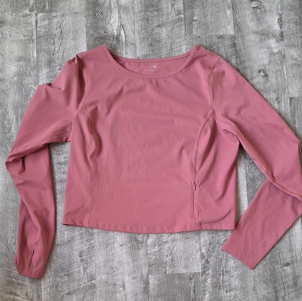 Old Navy Mauve Long Sleeve Tee